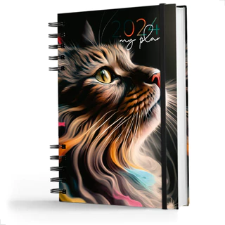 Agenda Planner Visão Semanal E Mensal - Coleção Love Nature