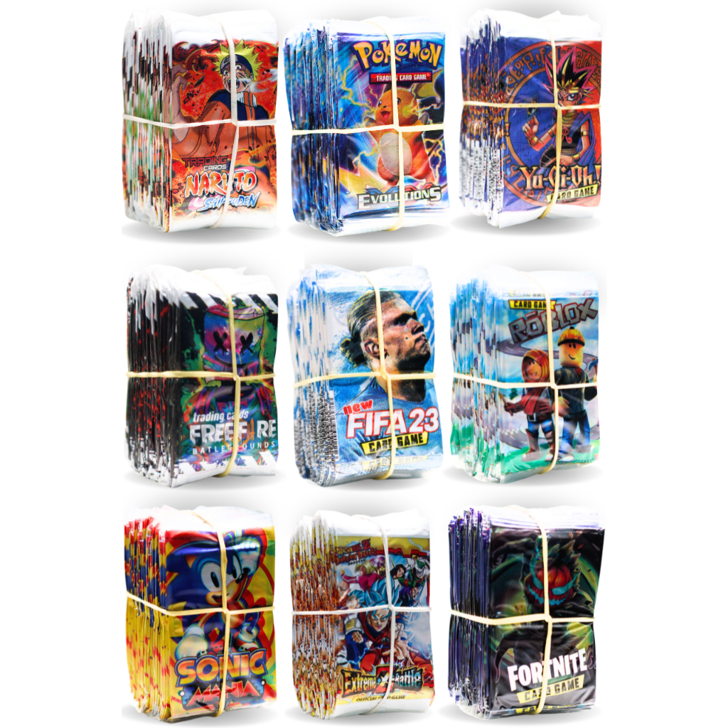 CARTINHAS/CARDS 50 PACOTINHOS VARIADOS