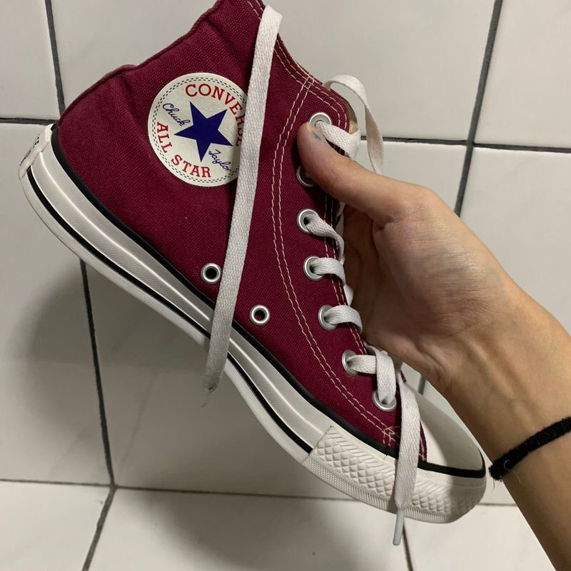 All star vinho sales masculino