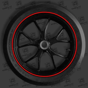 Friso refletivo 6mm p/ RODA DE MOTO E CARRO / ACOMPANHA APLICADOR