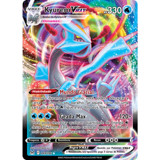 Carta Pokémon Kyurem VMAX Português Card Original Copag