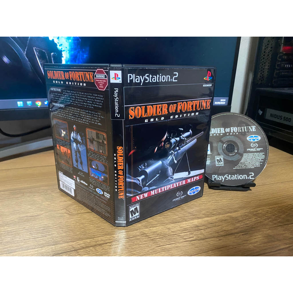 Soldier of Fortune: Gold Edition para PS2 | Shopee Brasil