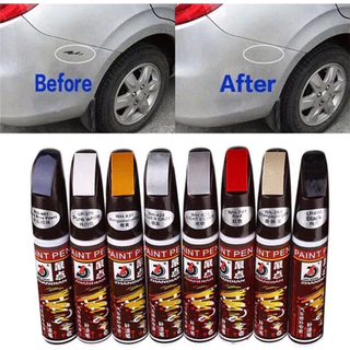 Caneta tira Riscos e Arranhões / Reparo Retoque Pintura Carro e Moto/ 2x1 Caneta e Pincel Anti-riscos Automotivo