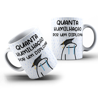 Caneca Meme Bento Cake Flork Diversas Frases Divertidas e