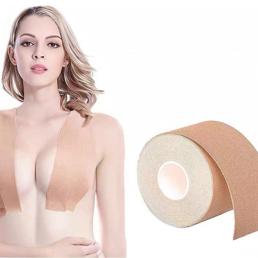 Sutiã Rolo Adesivo Levanta Peito Seio Fita Invisível-BOOB TAPE