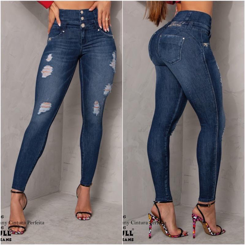 Calça Jeans Feminina Pitbull Original