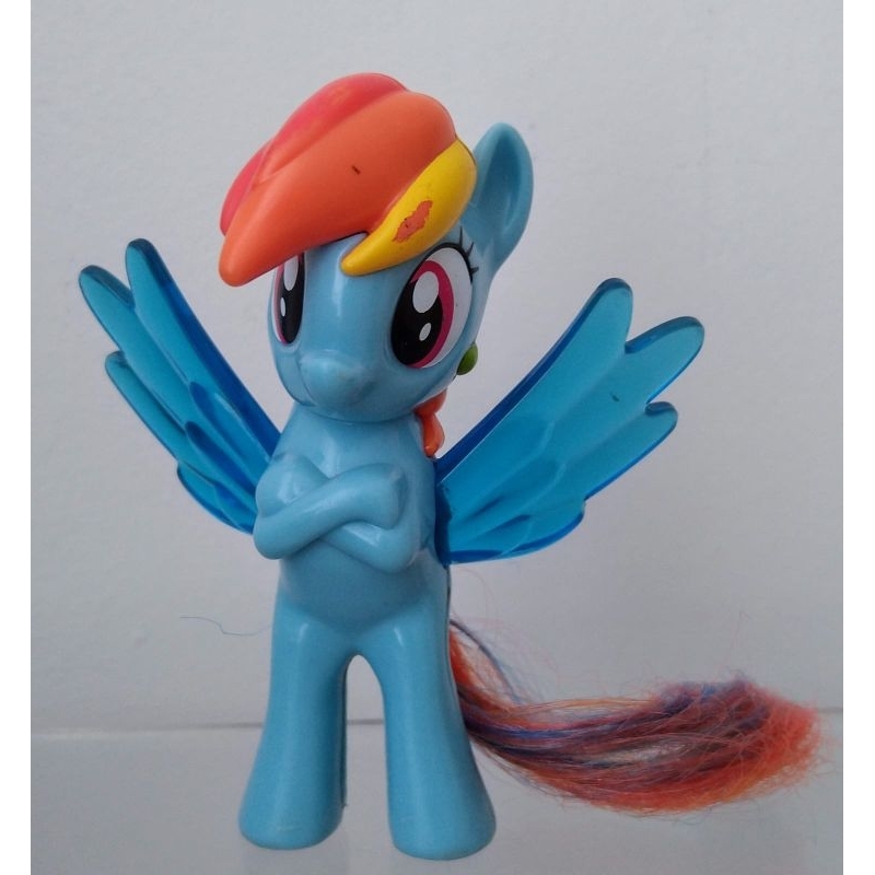 Boneca Pônei Rainbow Dash 20cm Azul My Little Pony - Hasbro em