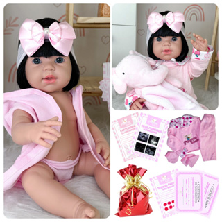 Bebê Reborn Corpo de Silicone Realista Barata