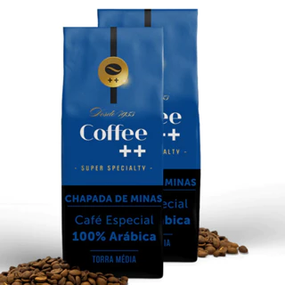 Kit 2 unidades Café Especial em Grãos Chapada de Minas Coffee Mais 100% Arábica 2x 250g