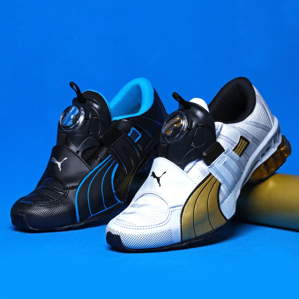 Puma disc preto e store azul