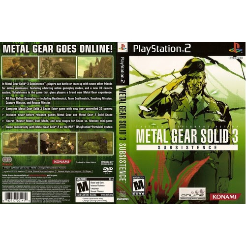 METAL GEAR SOLID 3: SUBSISTENCE BR | Shopee Brasil