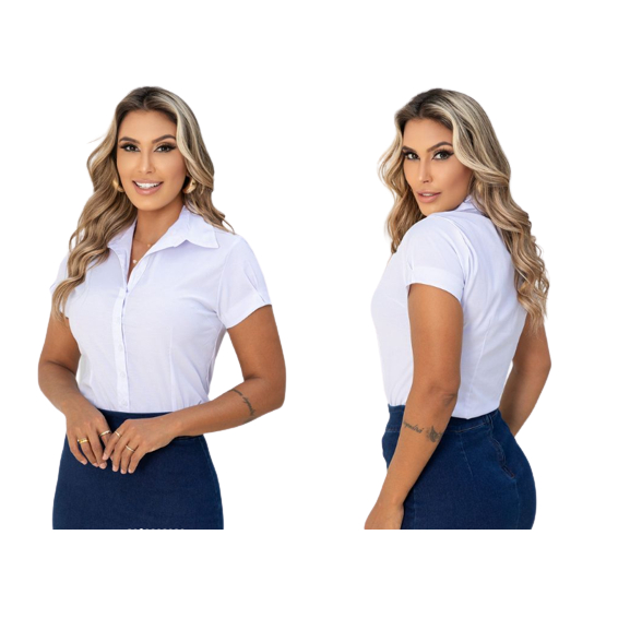 Camisa Social Evangélica Da Moda Para Uniforme E Congresso