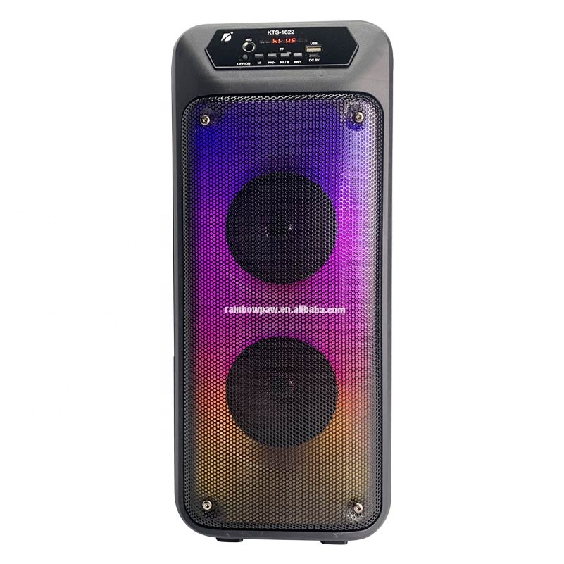 Caixa de Som Bluetooth 2 Alto-falante 4 Polegadas LED Rítmico 20w Rms ...