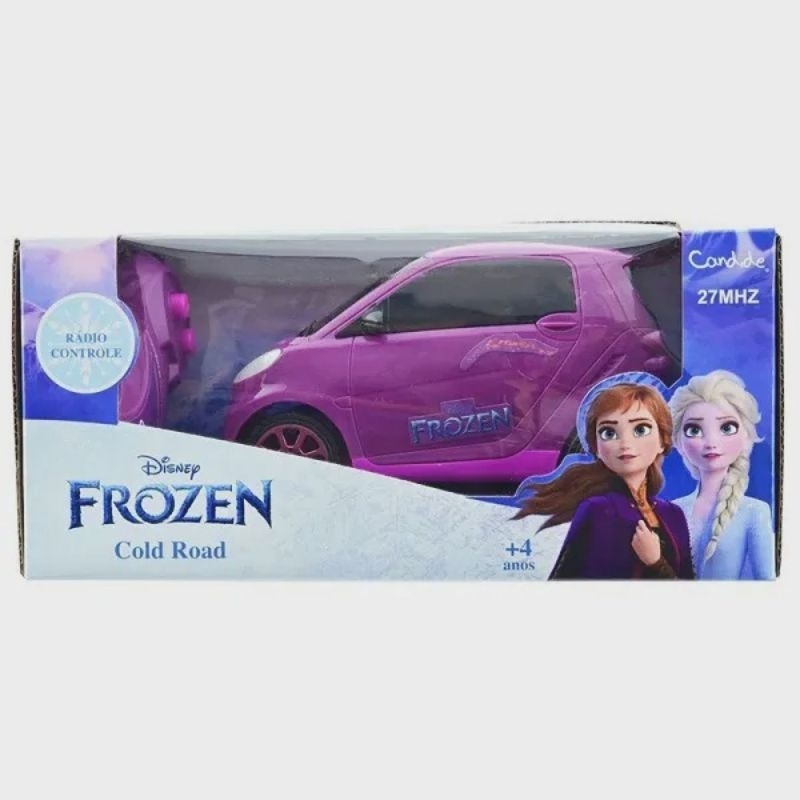 Carrinho De Controle Remoto Frozen Giro Gelado Candide - DIVERSOS