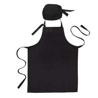 Kit 2 Aventais com Bandana Oxford C/ Regulagem de altura, Bolso Casamento Formatura Festa Foodtruck Food Chef Sublimação