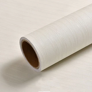 Papel de Parede 3D Linha Bege 5 METROS x 45CM Adesivo Autocolante para Sala, Quarto