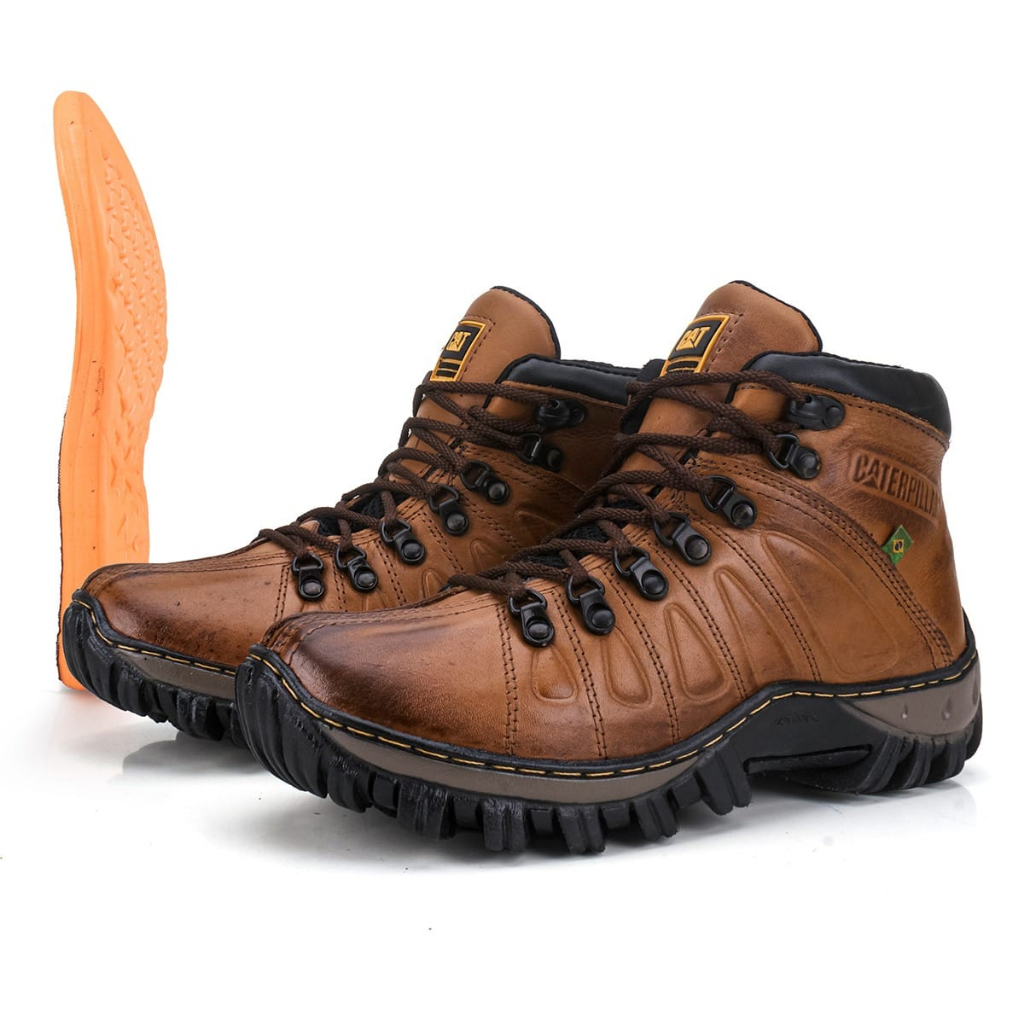 Bota Masculina Caterpillar Adventure Lona em Promoção