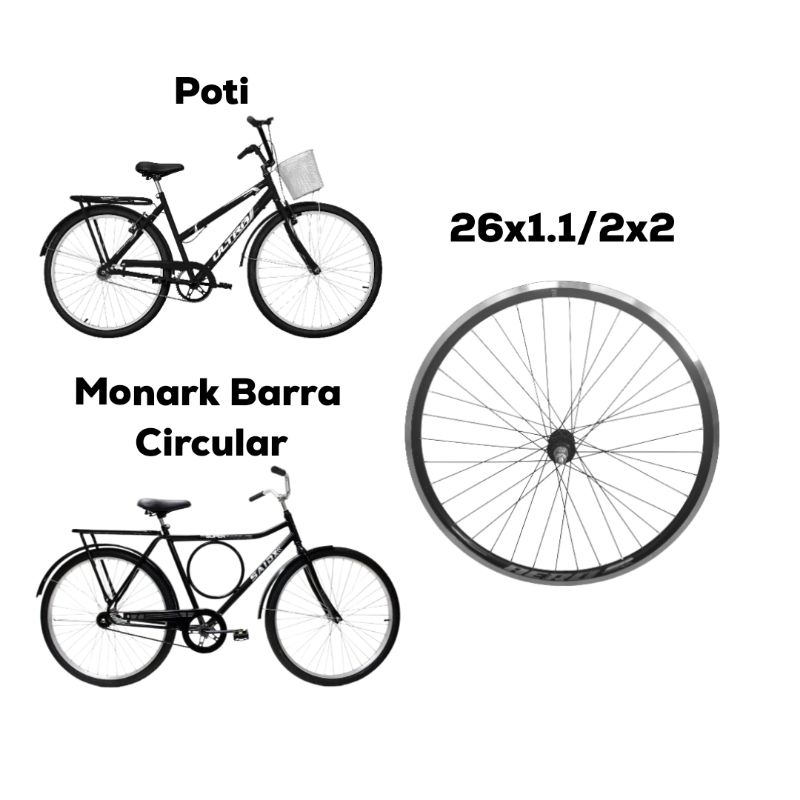 Bicicleta monark aro 26 bem montadinha