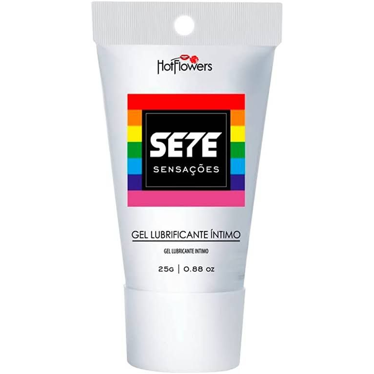 Gel Lubrificante Hidradante 25g Gel 7 Sensações Sem dor Mais prazer