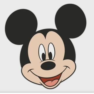 Cortador Mickey rosto 12cm