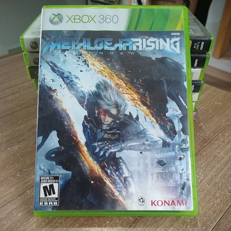 Metal Gear Rising Revengeance - Jogo XBOX 360 Midia Fisica