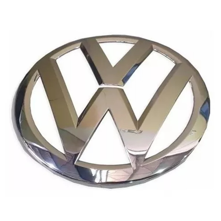 U.S. Navy Anchor Chrome Auto Emblem Badge - 3.25" X 2", Stick-On Or Bolt-On