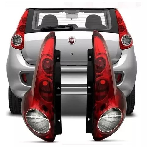 Lanterna Traseira Palio 2012 2013 2014 2015 Bicolor Top