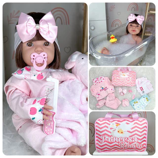 Bebê Reborn 100% Silicone Original Realista Pronta Entrega