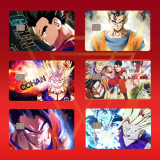Película Adesivo Cartão Crédito e Débito Anime Dragon Ball Android 18 e 17  Top Excelente Qualidade