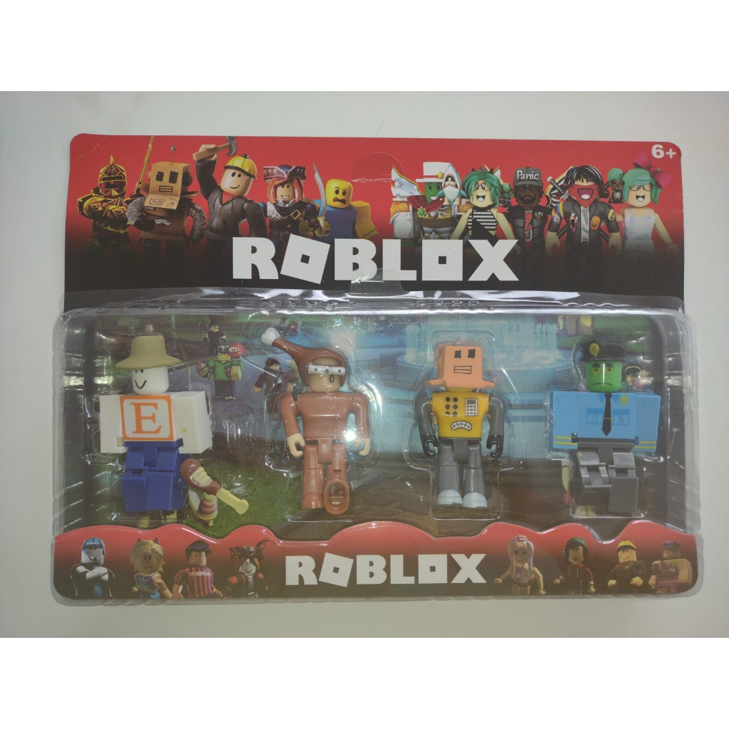 Roblox-Blocos de Construção com Acessórios, 24 Série de Bonecas  Colecionáveis, Versão do Mundo Virtual, 1