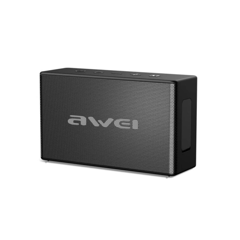 CAIXA DE SOM BLUETOOTH SEM FIO AWEI Y665 PRETO PEQUENA E POTENTE ÓTIMA QUALIDADE