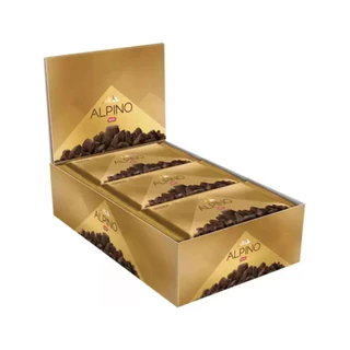 Chocolate Nestlé Alpino Caixa Com 22 Unidades De 25 Gramas