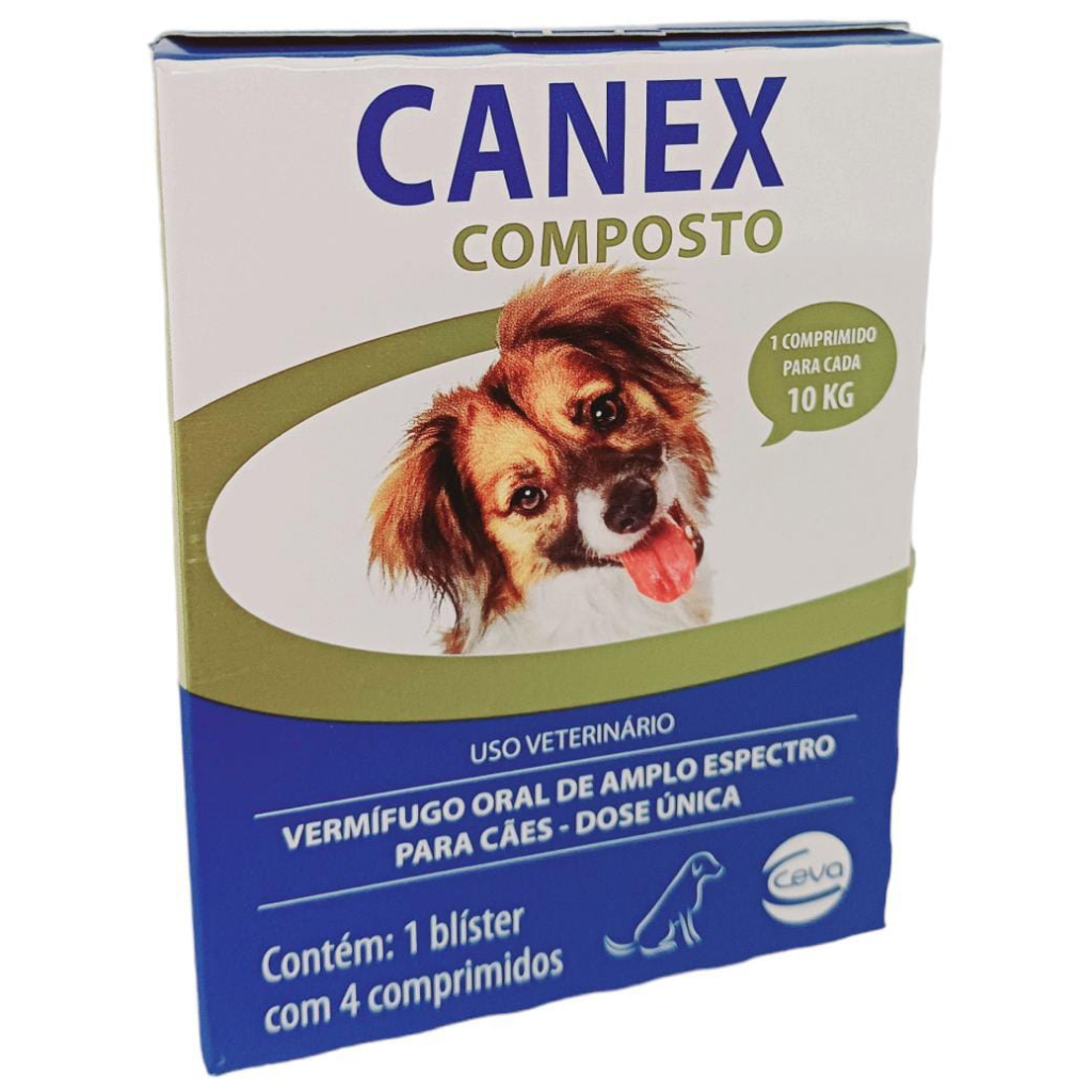 CANEX COMPOSTO COM 4 COMPRIMIDOS