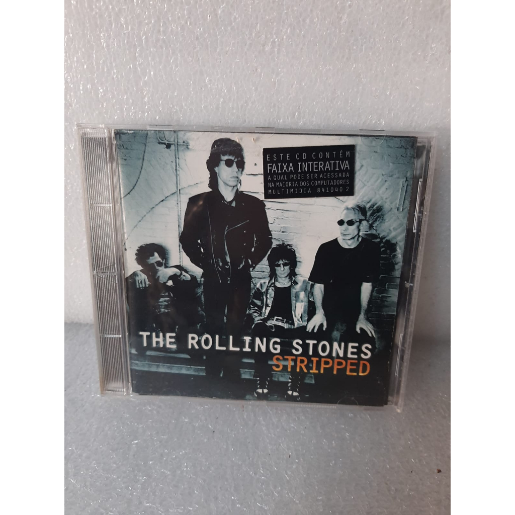 Cd The Rolling Stones Stripped ( Original ) Shopee Brasil