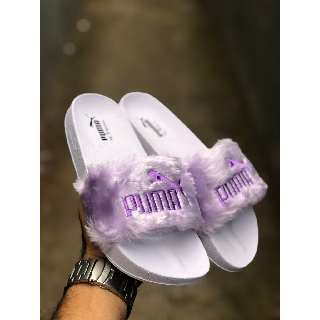 Chinelo puma hot sale fenty azul