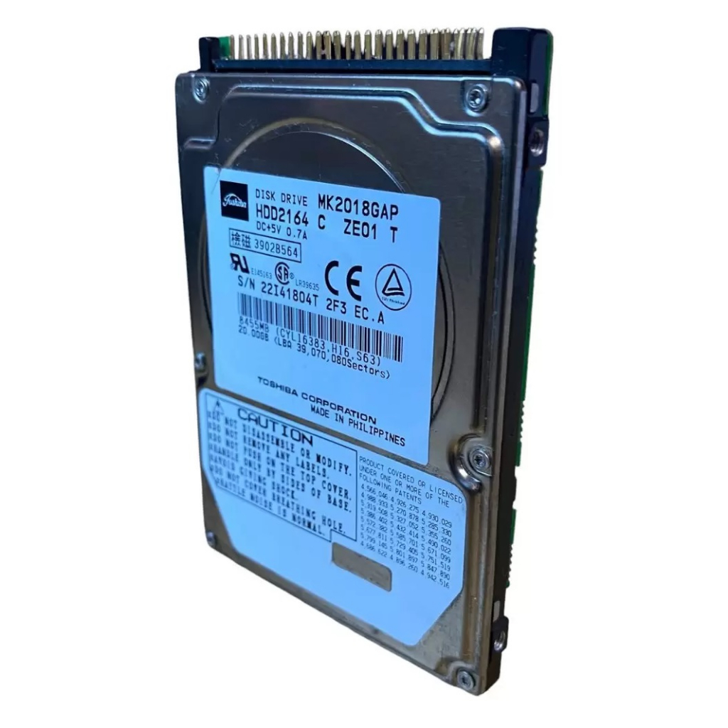 Hd Notebook Ide 5.6 Gb 2.5 Ide (443) | Shopee Brasil