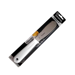Espátula Para Manteiga Geleias 19,7cm Em Aço Inox 2 em 1 Profissional Original Line Linha Premium
