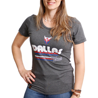 Camiseta Babylook Feminina Cowgirl Dallas Texas Country 100% Algodão Envio Imediato Moda Sertaneja