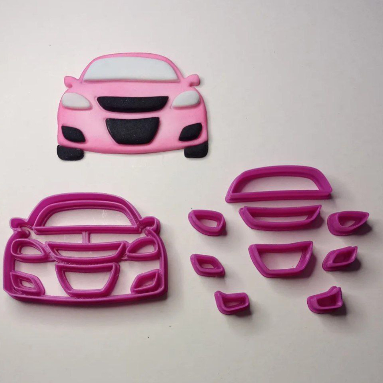 Cortador Carro da Barbie 6cm