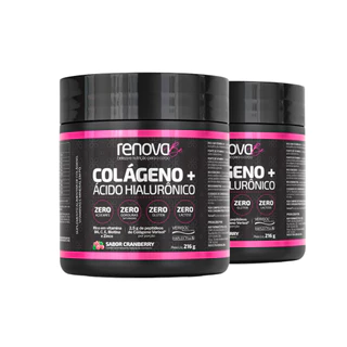 Kit 2 Colágenos Verisol com Ácido Hialurônico e Biotina Renova Be