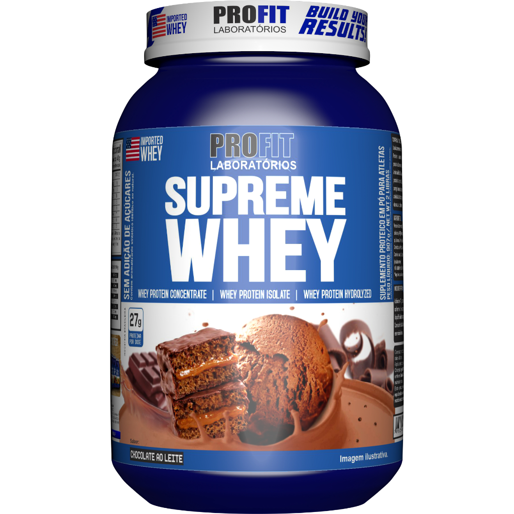 Whey Protein Supreme Gourmet Pote 907g – Profit Labs