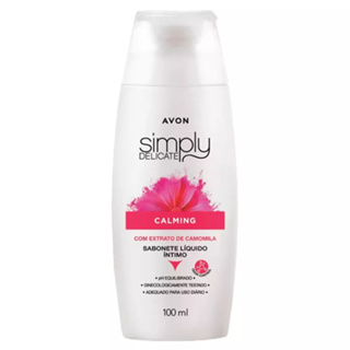 Sabonete Líquido Íntimo Simply Delicate Calming - 200 Ml - Avon 