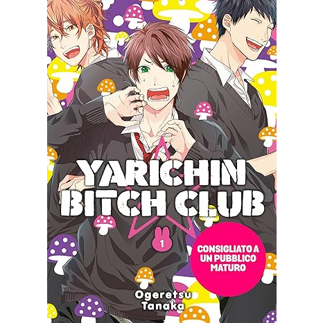 Poster Adesivo Anime Yarichin Bitch Club