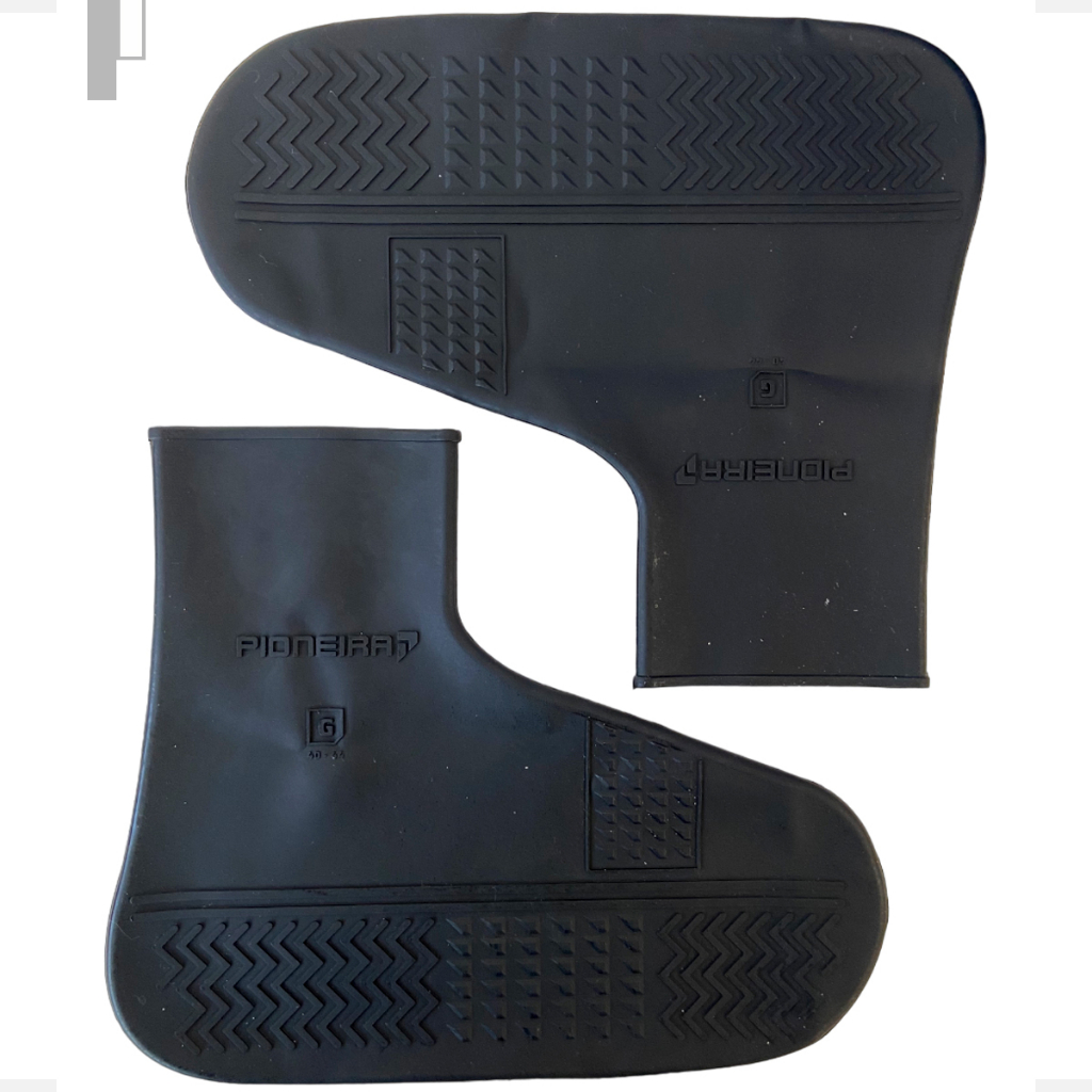Capa De Chuva Tênis Moto Protetor Sapato Para Calçado Bota Impermeável Silicone Resistente Proteção Pesca Trilha Caminhada Corrida