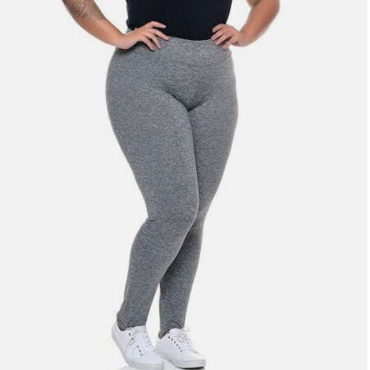 CALÇA LEGGINGS PLUS SIZE SUPLEX FLANELADA G1/G2 E G3