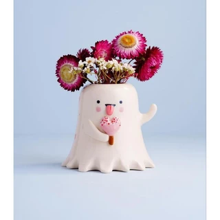 Vaso plantador jardim jardinagem decoração casa vasinho flor Halloween presente
