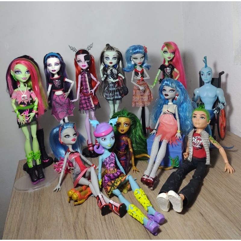 Coleção Bonecas Monster High Mattel Diversas Unidade