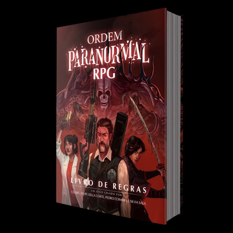 Colar Exclusivo Ordem Paranormal: Sangue - Rpg- Regulável