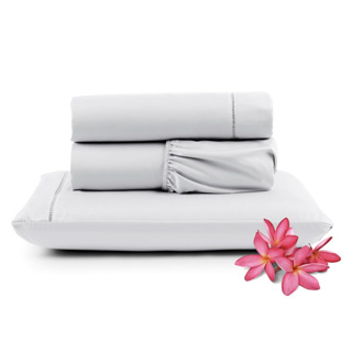 ROUPA CAMA Jogo De Lencol Solteiro Ponto Palito 3 Pecas 100% Algodao HOTEL CLINICA POUSADA LISO