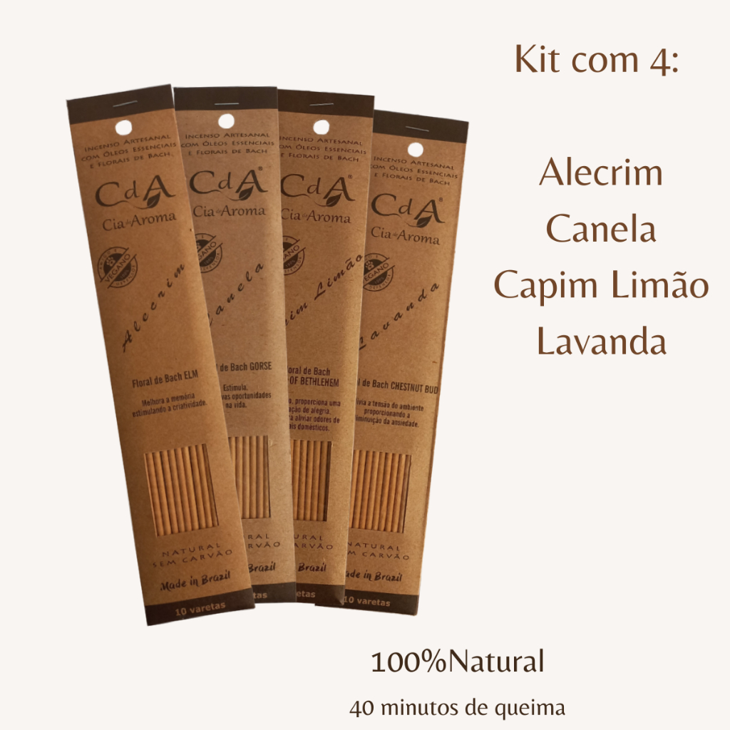 Incenso de Palo Santo para limpeza energética - 100% Natural - Fênix Incenso  Natural e Artesanal desde 1990